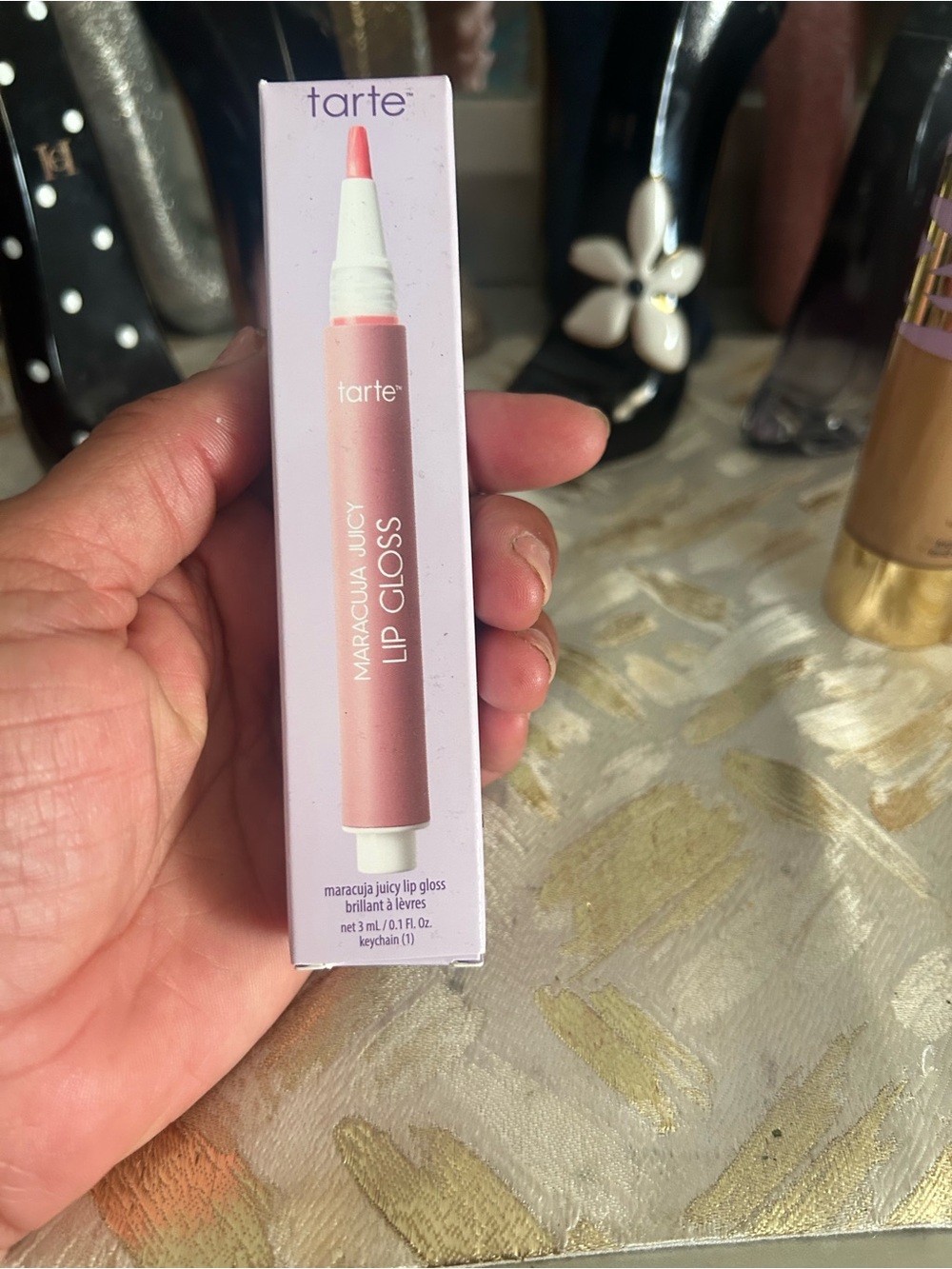 tarte Maracuja Juicy Lip Gloss — Peachy Pink
